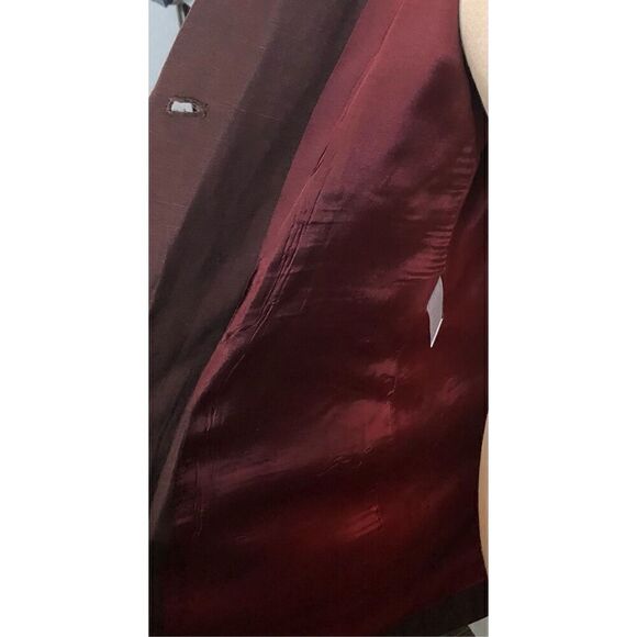 Express linen long line button front vintage 90 blazer Size 2 - Picture 9 of 13